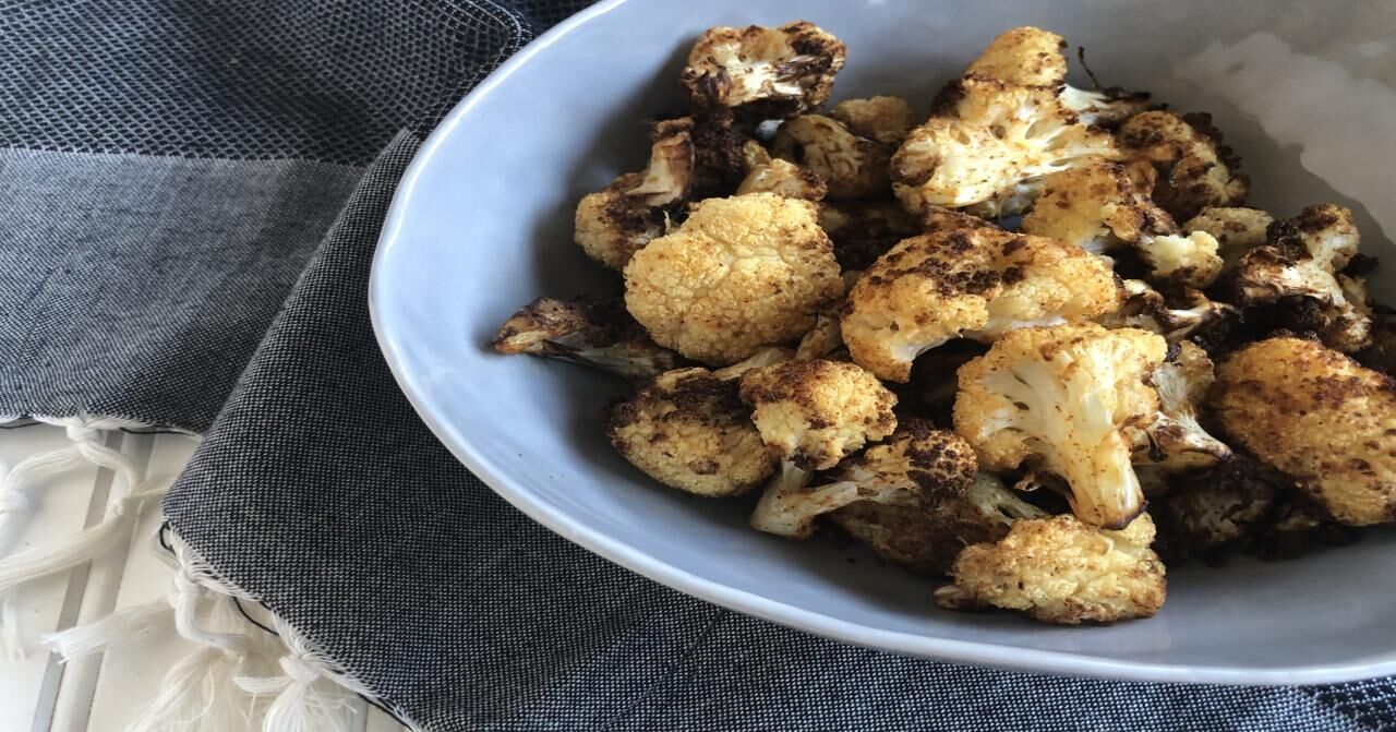 Air Fryer Roasted Cauliflower